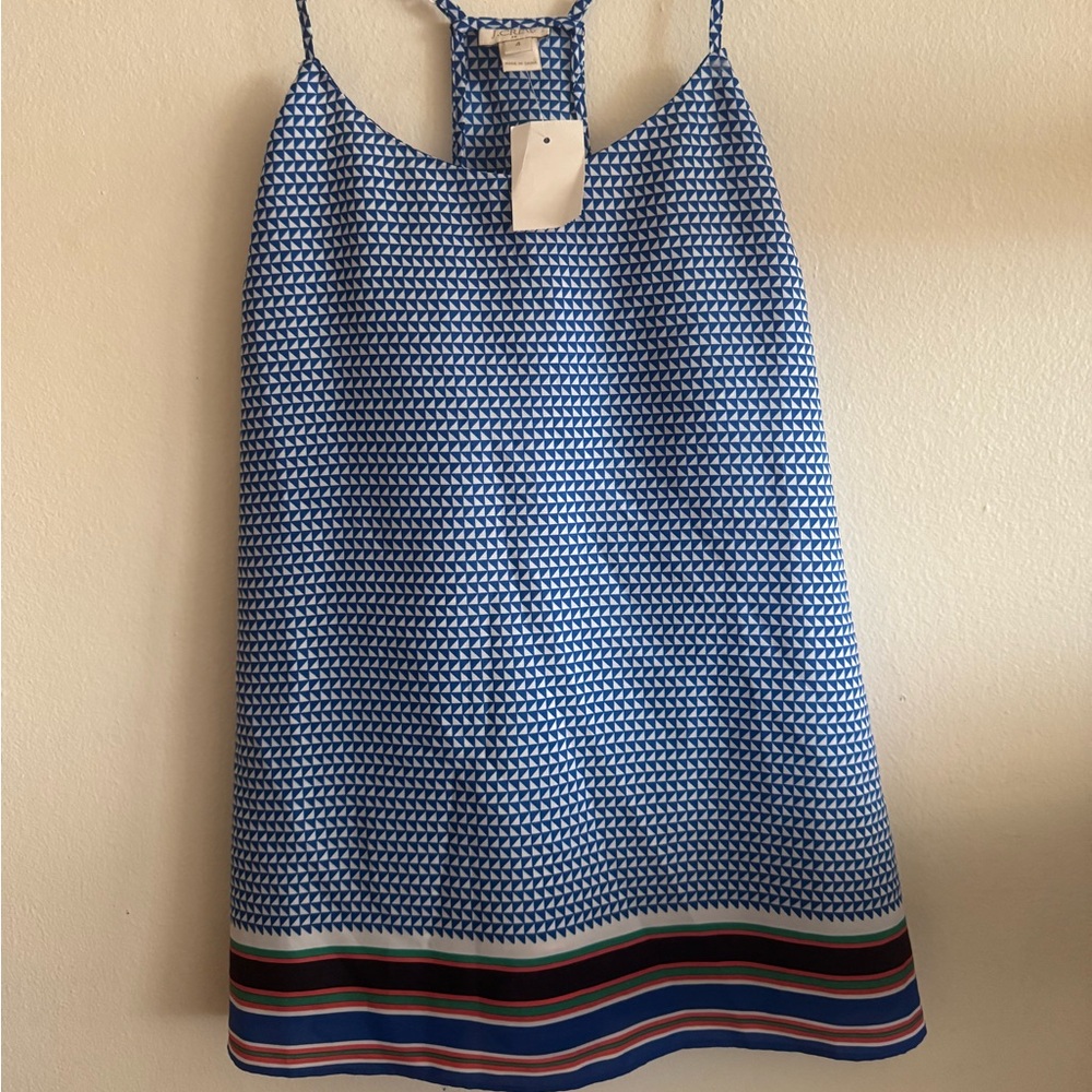 J. Crew Racer Back Tank NWT Size 4